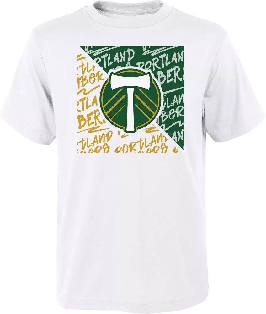 MLS Youth Portland Timbers Divide White T-Shirt