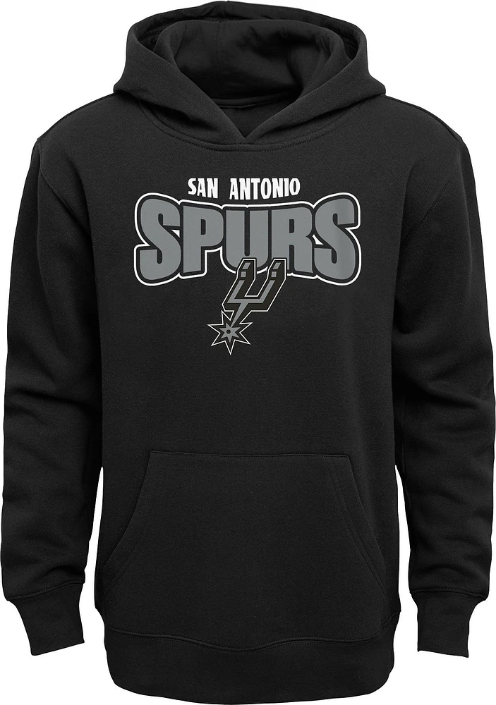 Outerstuff Youth San Antonio Spurs Black Pullover Hoodie