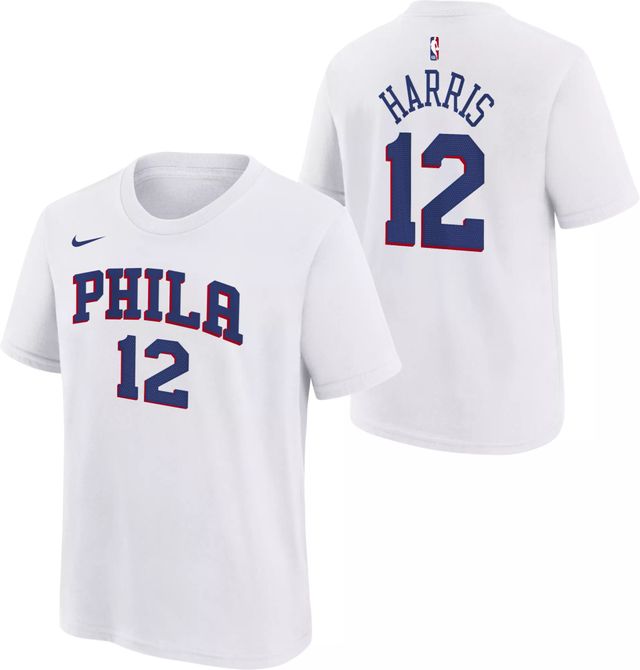 Nike Youth Philadelphia 76ers Tobias Harris #12 Blue Dri-FIT Icon