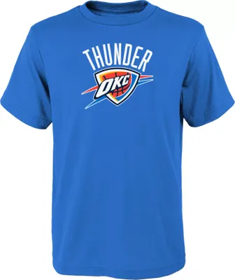 Outerstuff Youth Oklahoma City Thunder Blue Logo T-Shirt