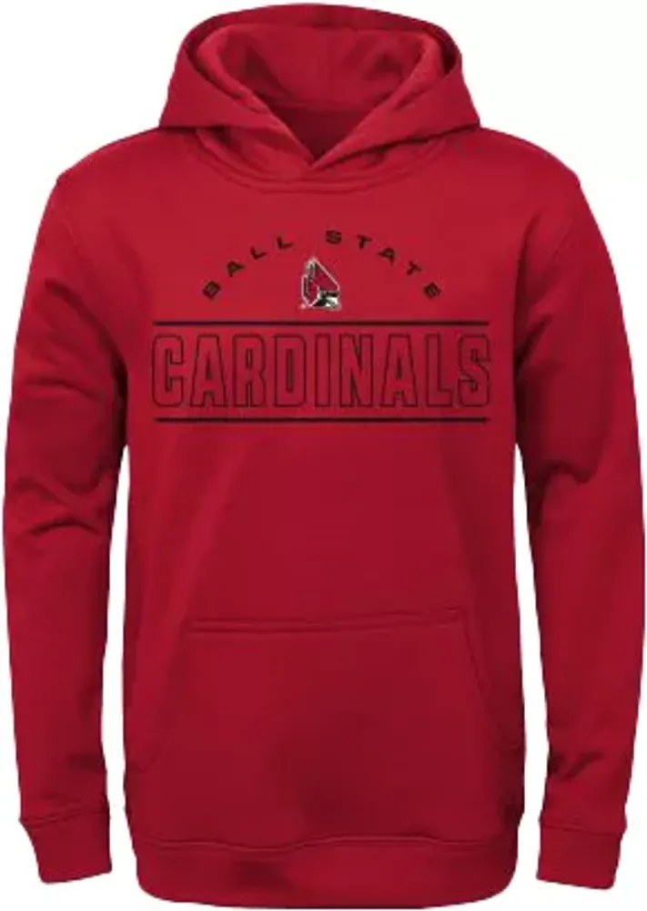 Gen2 Youth Ball State Cardinals Dark Red Hoodie