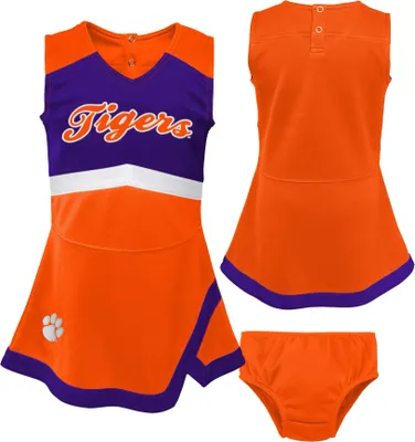 Gen2 Toddler Clemson Tigers Orange Cheer Dress