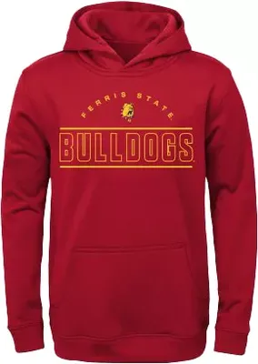 Gen2 Youth Ferris State Bulldogs Dark Red Hoodie