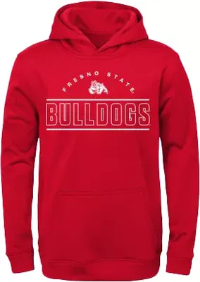 Gen2 Youth Fresno State Bulldogs Dark Red Hoodie