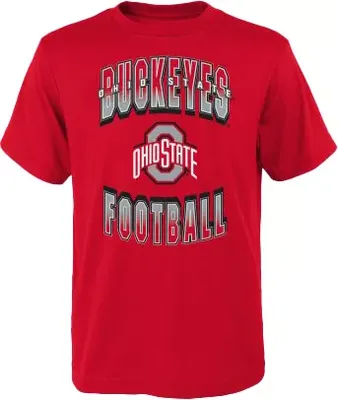 Gen2 Youth Ohio State Buckeyes Scarlet Forward T-Shirt