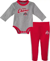 Gen2 Toddler Ohio State Buckeyes Scarlet Creeper Set