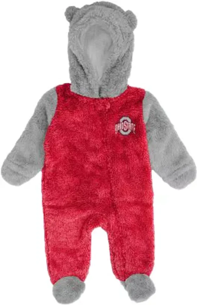 Gen2 Youth Ohio State Buckeyes Red Fleece Creeper