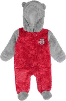 Gen2 Youth Ohio State Buckeyes Red Fleece Creeper