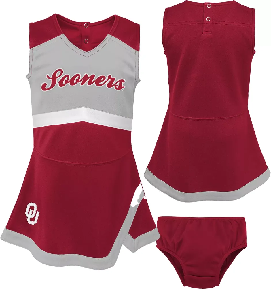 Gen2 Toddler Oklahoma Sooners Crimson Cheer Dress