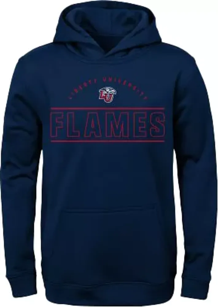 Gen2 Youth Liberty Flames College Navy Hoodie