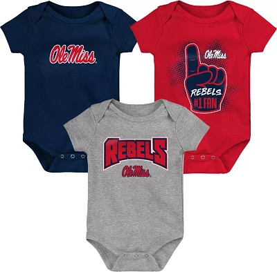 Gen2 Toddler Ole Miss Rebels Red Creeper Set