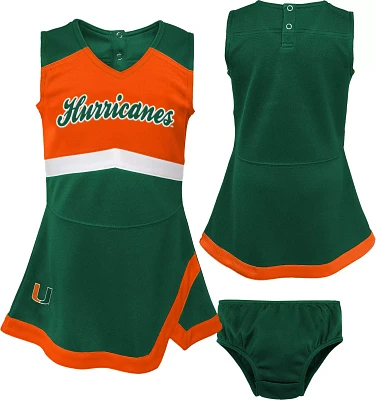Gen2 Toddler Miami Hurricanes Green Cheer Dress