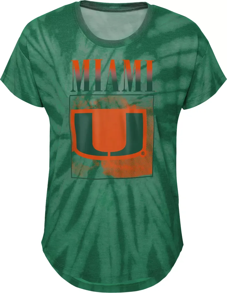 Gen2 Youth Miami Hurricanes Green T-Shirt