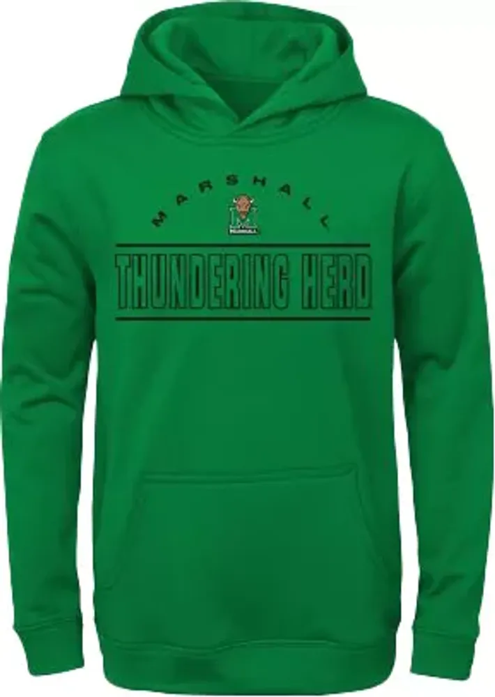 Gen2 Youth Marshall Thundering Herd Vibrant Green Hoodie