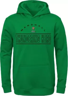 Gen2 Youth Marshall Thundering Herd Vibrant Green Hoodie