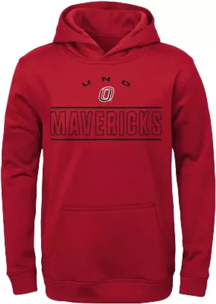 Gen2 Youth Nebraska-Omaha Mavericks Dark Red Hoodie