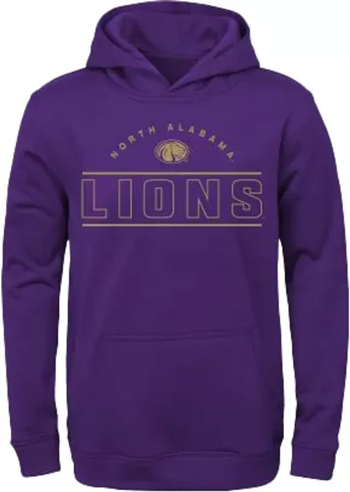 Gen2 Youth North Alabama Lions Court Purple Hoodie