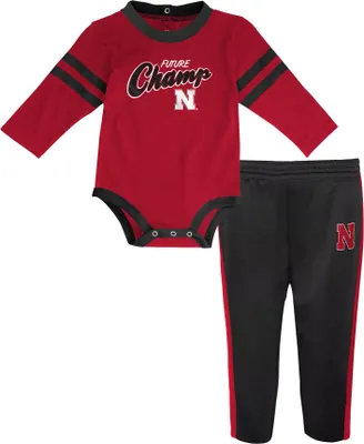 Gen2 Toddler Nebraska Cornhuskers Scarlet Creeper Set