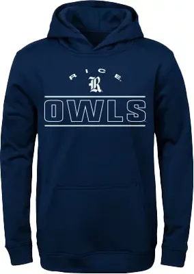 Gen2 Youth Rice Owls Navy Hoodie