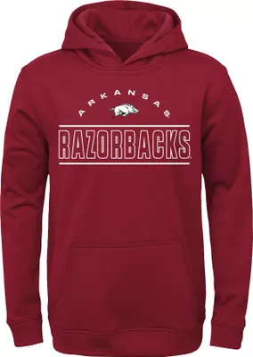 Gen2 Youth Arkansas Razorbacks Dark Red Hoodie