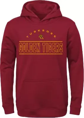 Gen2 Youth Tuskegee Golden Tigers Dark Red Hoodie