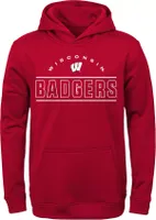 Gen2 Youth Wisconsin Badgers Dark Red Hoodie