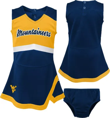 Gen2 Toddler West Virginia Mountaineers Blue Cheer Dress