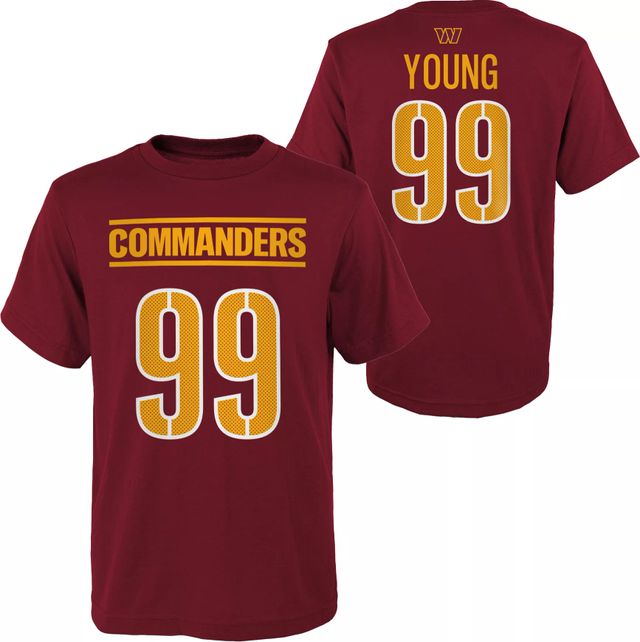 Nike Youth Washington Commanders Chase Young #99 White Game Jersey