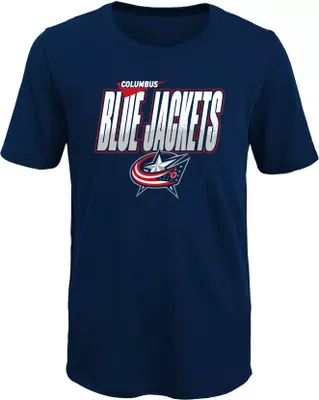 NHL Youth Columbus Blue Jackets Frosty Center T-Shirt