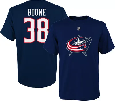 NHL Youth Columbus Blue Jackets Boone Jenner #38 Navy T-Shirt