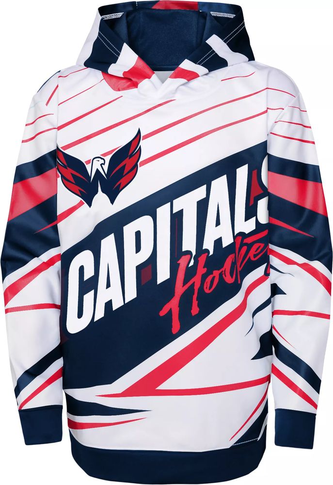 Reebok NHL Washington Capitals Hooded Team Sweatshirt New Youth Size:  Small*