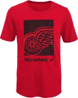 NHL Youth Detroit Red Wings Saucer Pass T-Shirt