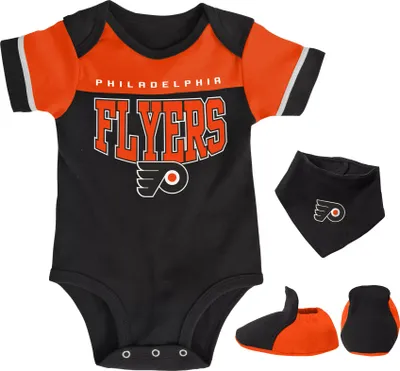 NHL Youth Philadelphia Flyers Black Puck Happy Creeper