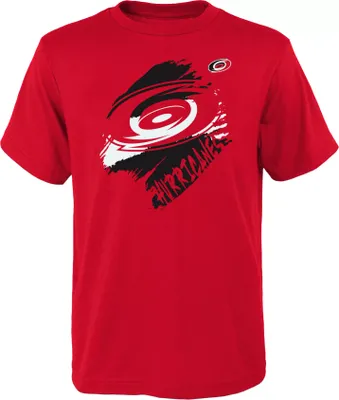 NHL Youth Carolina Hurricanes Knockout Red T-Shirt