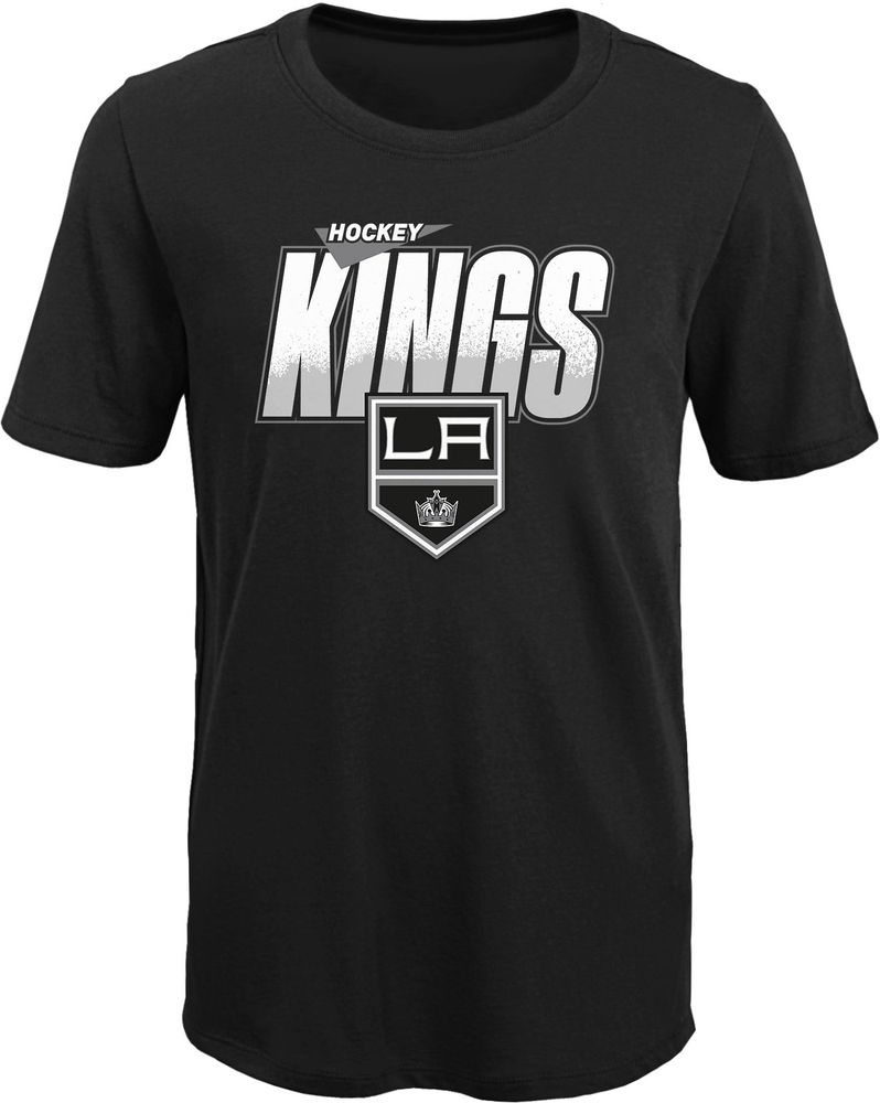 Women's LA Kings NHL T-Shirt Los Angeles Hockey Black Top Large