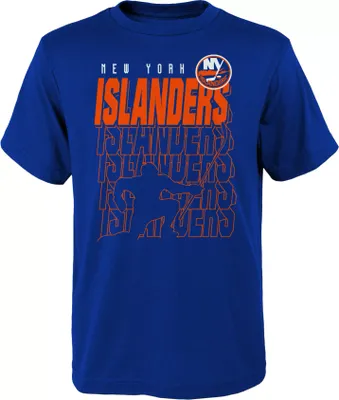 NHL Youth New York Islanders Celly Time Blue T-Shirt