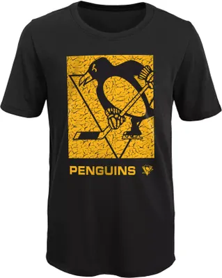 NHL Youth Pittsburgh Penguins Saucer Pass Black T-Shirt