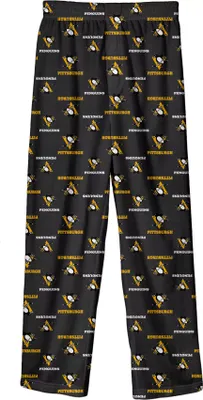 Concepts Sport Youth Pittsburgh Penguins Logo Black Sleep Pants