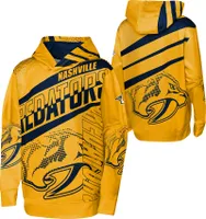 NHL Youth Nashville Predators Home Ice Yellow Pullover Hoodie