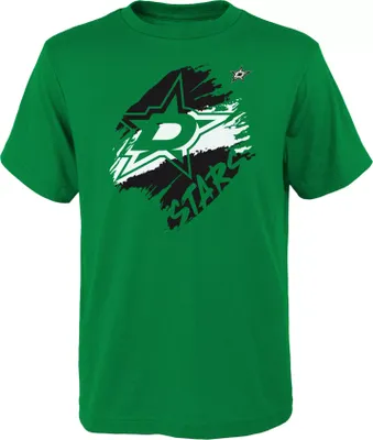 NHL Youth Dallas Stars Knockout Green T-Shirt