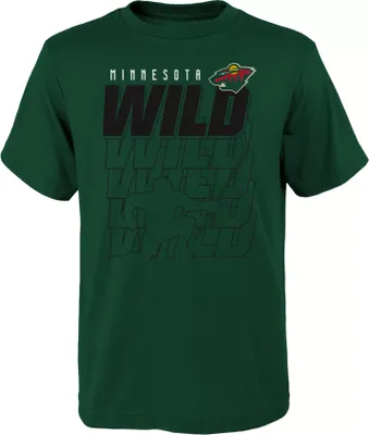 NHL Youth Minnesota Wild Celly Time Green T-Shirt