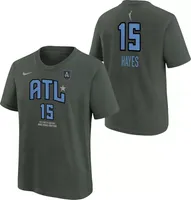 Nike Youth Atlanta Dream Tiffany Hayes #15 Grey T-Shirt