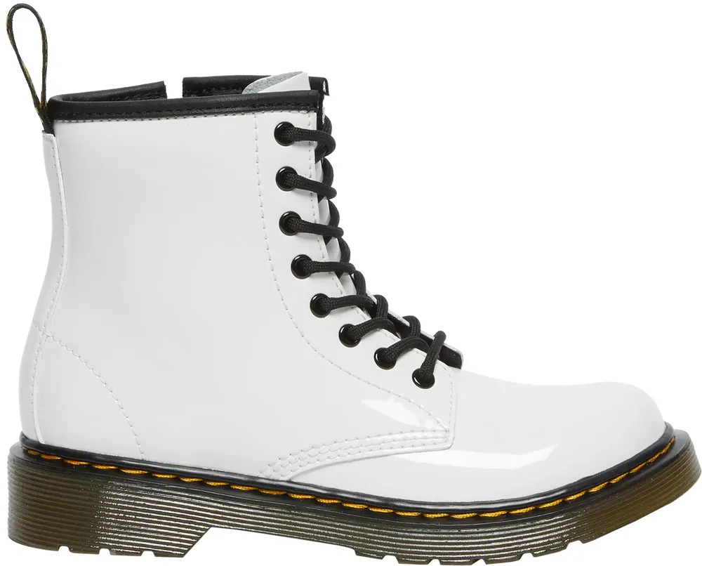 Dr. Martens Kids' 1460 Patent Leather Lamper Lace Up Boots