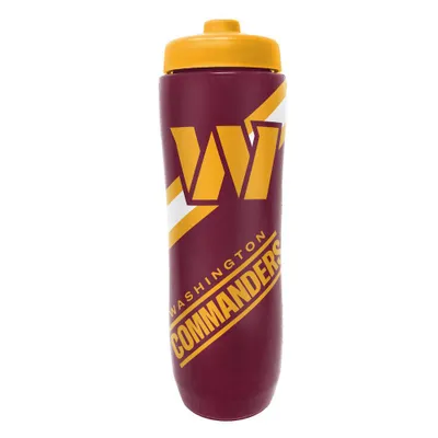 Party Animal Washington Commanders 32 oz. Squeezy Water Bottle
