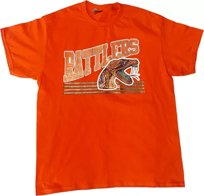 Tones of Melanin Florida A&M Rattlers Orange Classic Print T-Shirt