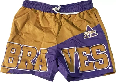 Tones of Melanin Alcorn State Braves Purple/Gold Summer Shorts
