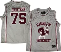 Tones of Melanin Alabama A&M Bulldogs Grey Basketball Jersey