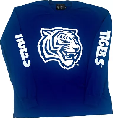 Tones of Melanin Tennessee State Tigers Royal Blue Concert Long Sleeve T-Shirt