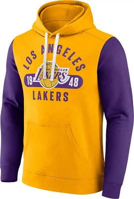 NBA Men's Los Angeles Lakers Yellow Pullover Hoodie