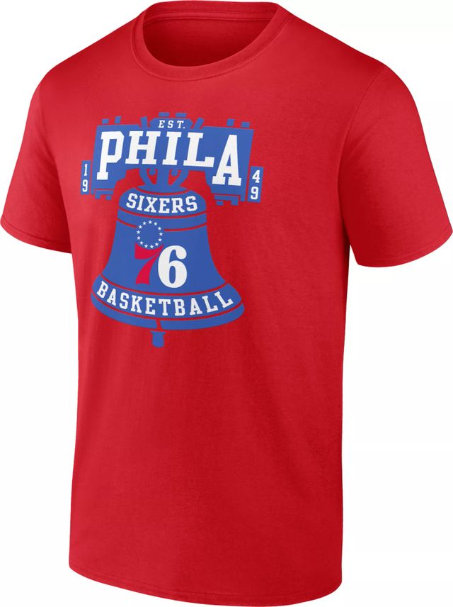 Dick's Sporting Goods Nike Youth Philadelphia 76ers Joel Embiid #21 Blue  Cotton T-Shirt